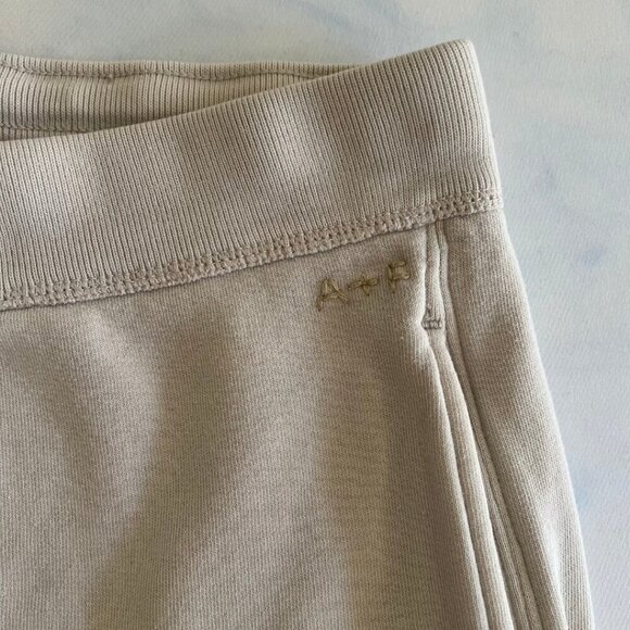 Abercrombie & Fitch Tan Athletic Sweat Shorts - Picture 5 of 8